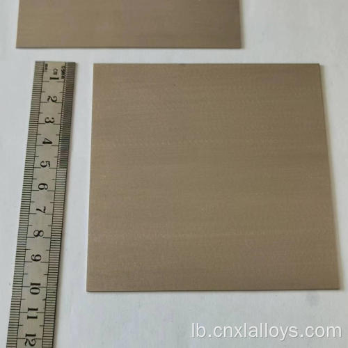 1 * 100 * 100 Molybdenum Kupfer Alloys